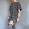 Knitted Tee Grey