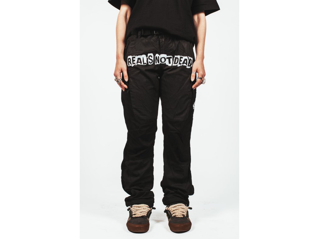 ZATEPLENÉ UNISEX KALHOTY "REAL´S NOT DEAD"
