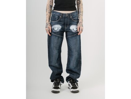 UPCYCLED JEANS "EYES"