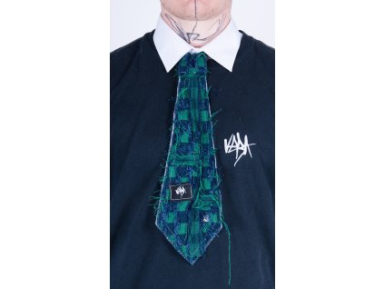 KRAVATA "CHEES" - ZELENÁ