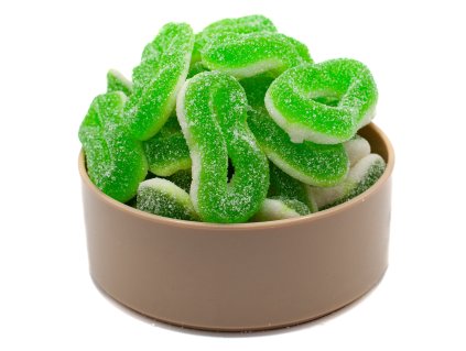 kyselé jablečné kroužky