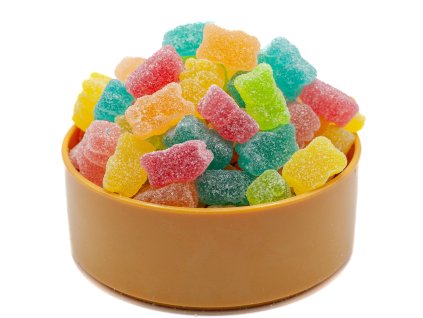 tutti fruti medvidci