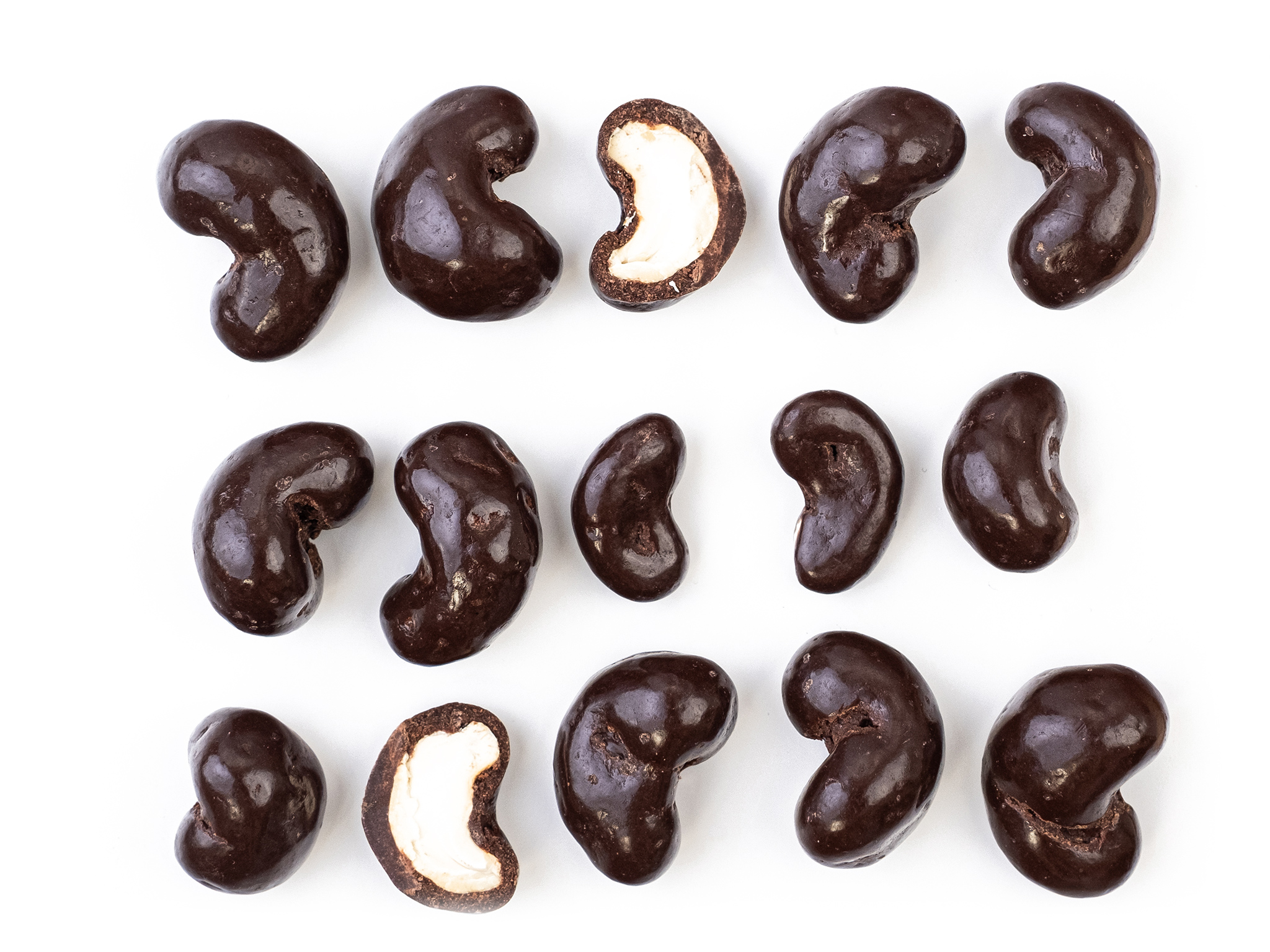 Kešu ořechy v hořké čokoládě 1 kg - Obrázek 3