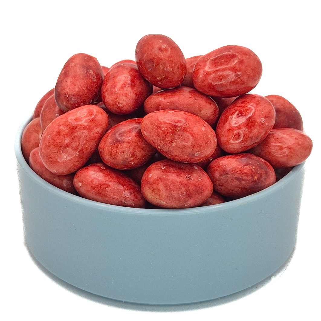 Jahodové mandle 1 kg