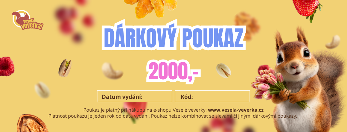 Dárkový poukaz 2 000 Kč