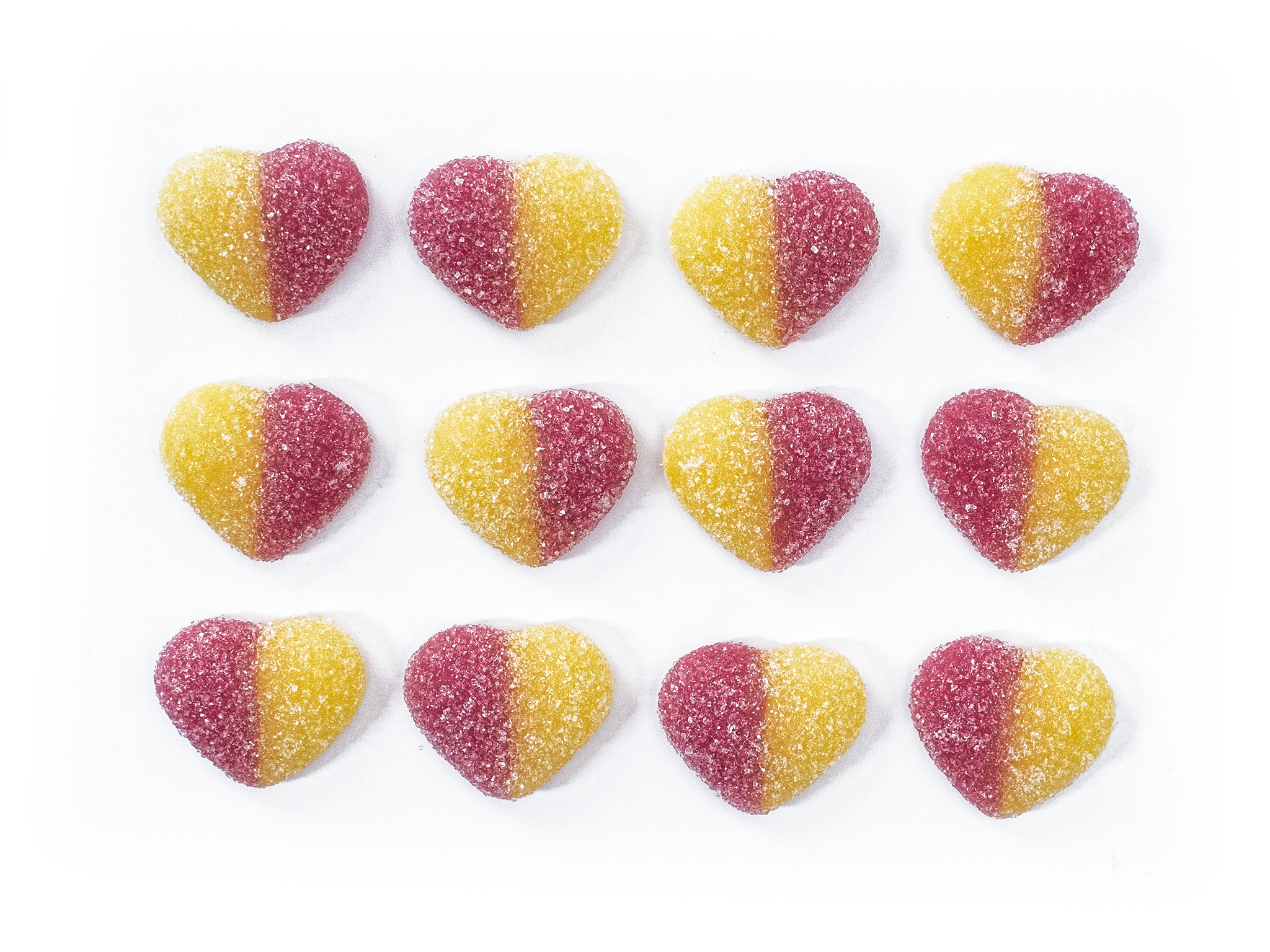 Veselá Veverka Kyselá srdíčka broskev 300 g - Obrázek 3