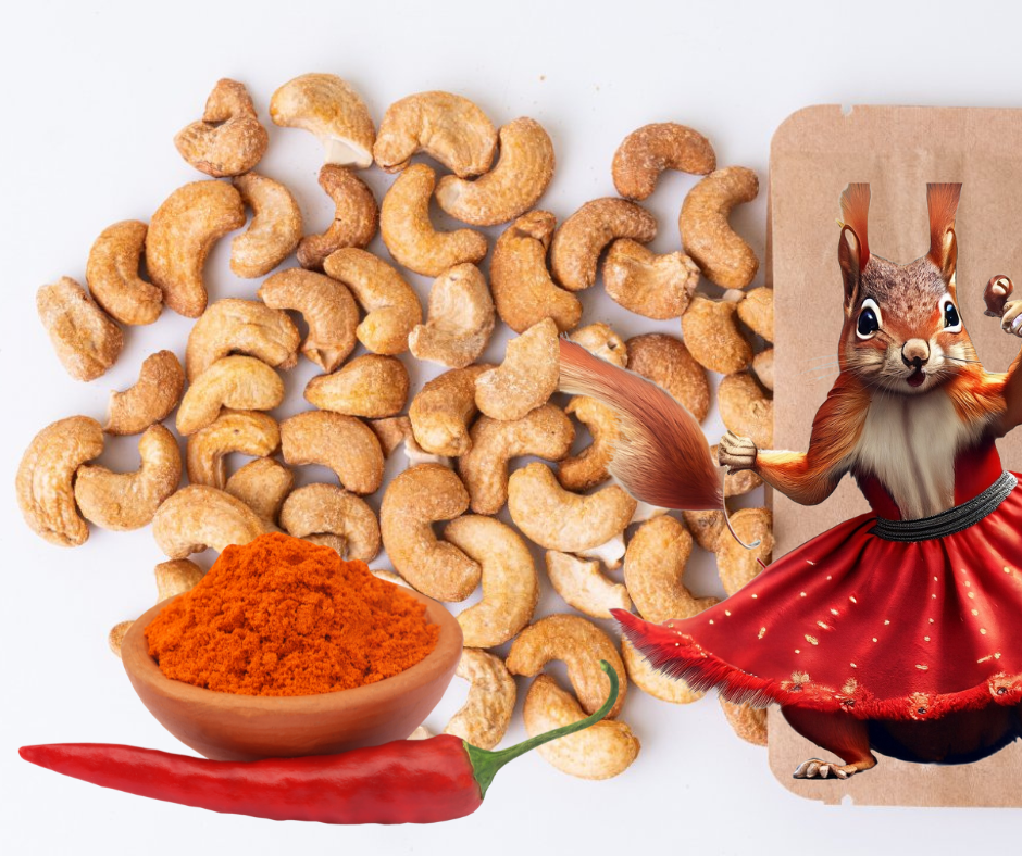 Levně Kešu ořechy paprikové 500 g