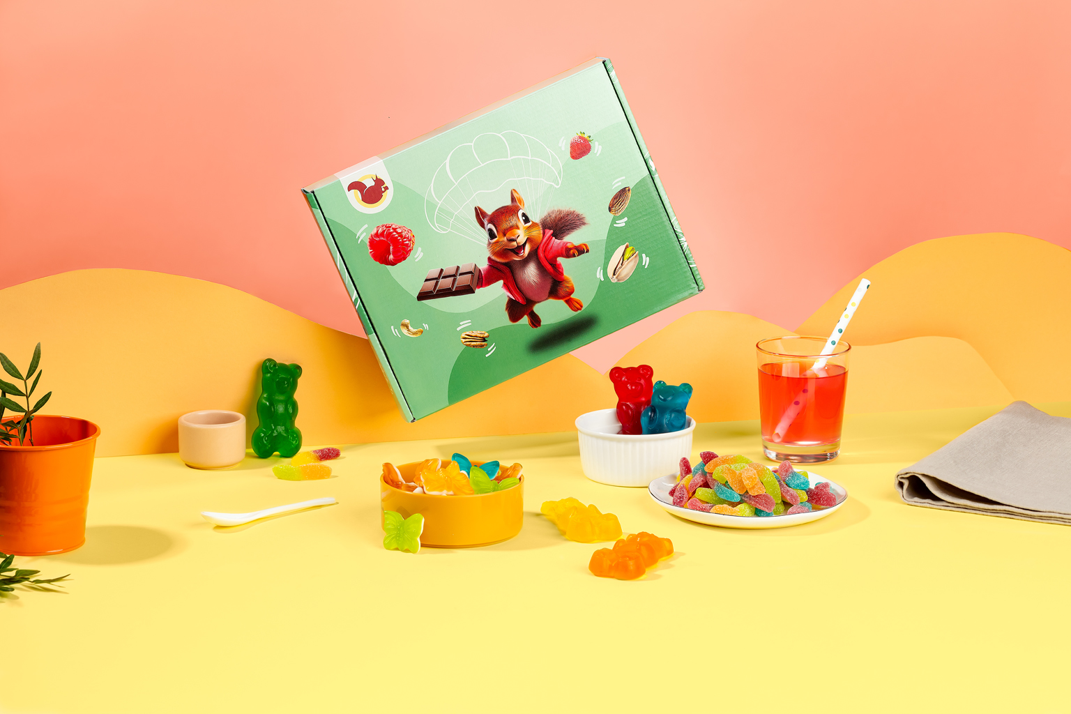 Box želé bonbony mix 600g - Obrázek 3