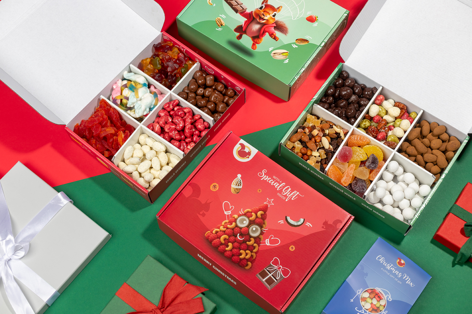 Veselá Veverka 2 boxy + Vánoční mix ZDARMA - Obrázek 6