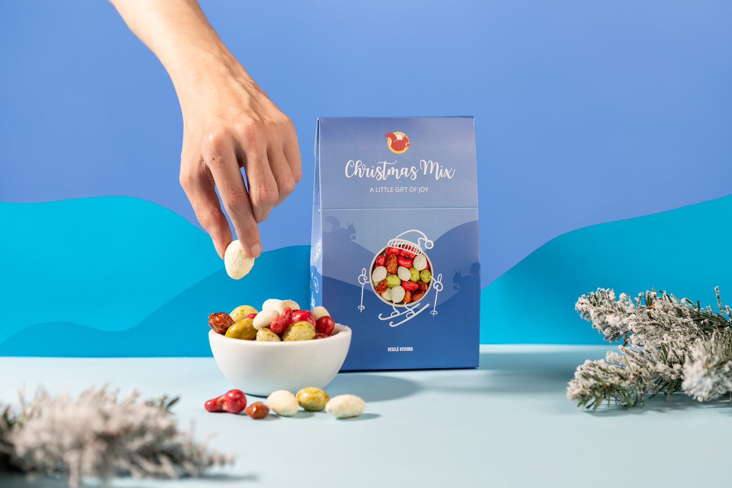 Veselá Veverka 3+1 ZDARMA Vánoční mix - Obrázek 3