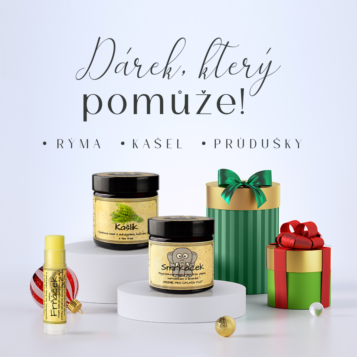 Mastička na rýmu, průdušky a kašel