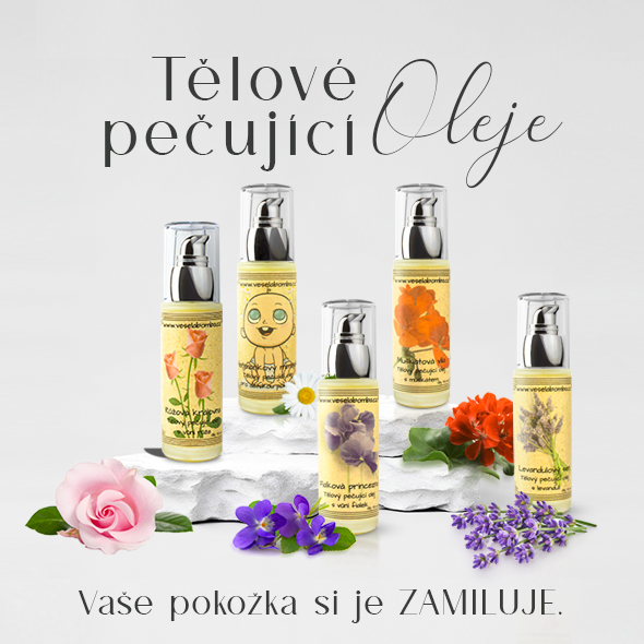 Tělové pečující oleje mobilní