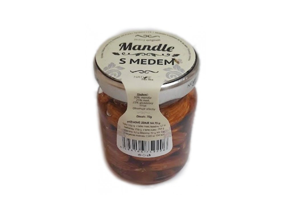 Ořechy v medu Mandle 70g