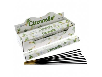 vonné tyčinky citronella