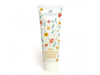 Přírodní denní krém s kolagenem a elastinem 100 ml