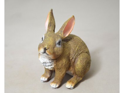 Zajíčci poly sedící dvojice 10cm