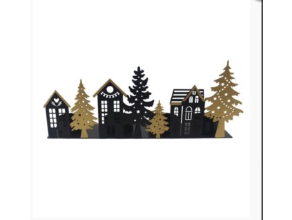 Adventní svícen zlatá