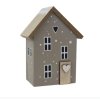domek šedý 13cm