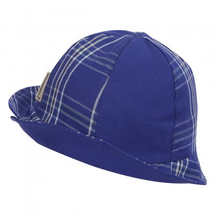 Kanafasový klobouk Modrovous nový