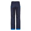 Dětské softshellové kalhoty jaro až podzim tmavě modro-modré