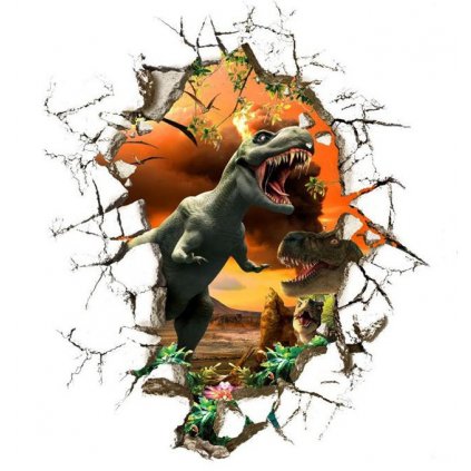 Samolepka Tyranosaure Jurský park