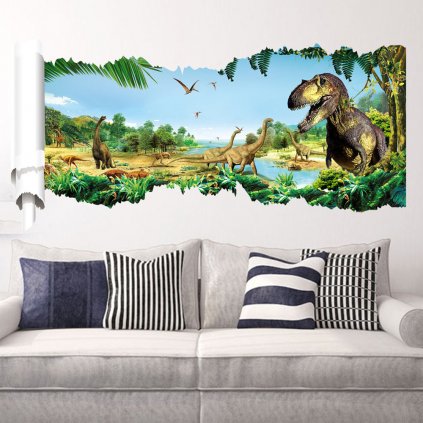 Samolepka Dinosaure a Tyranosaure