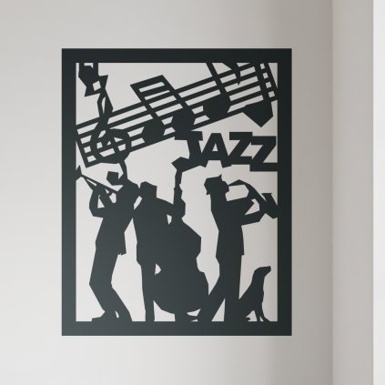 Samolepka Jazzová kapela