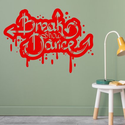 Samolepka Break Dance