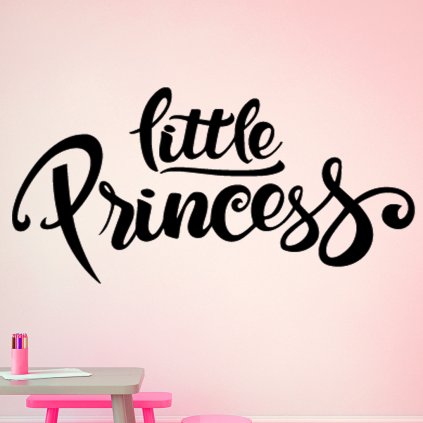 Samolepka Nápis Little princess