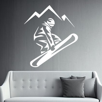 Samolepka Snowboardista