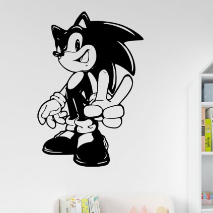 Samolepka Postava Ježko Sonic