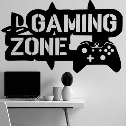 Samolepka Gaming zone