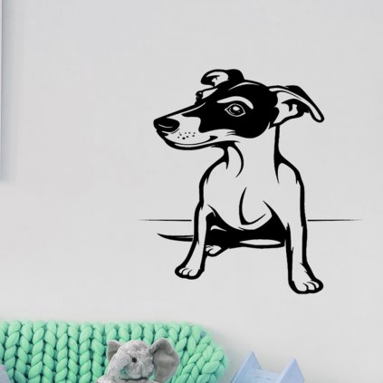 Samolepka Pes Jack Russell Terrier