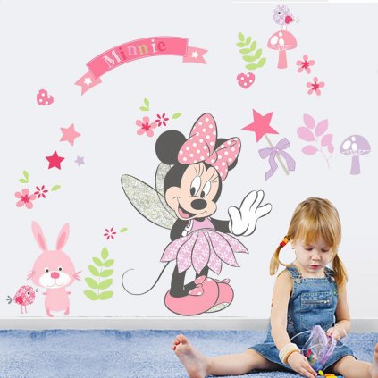 samolepka na stenu Minnie Mouse