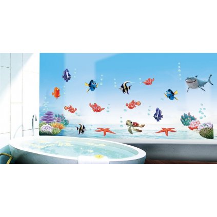 Samolepka Nemo, Dory a priatelia