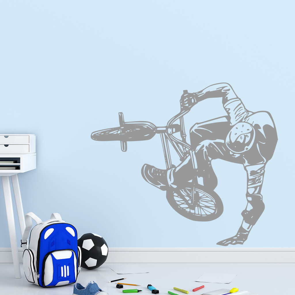 Samolepka BMX Freestyle Farba: šedá, Veľkosť: 100 x 87 cm