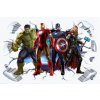 Samolepka na stenu Avengers hrdinovia