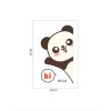 Samolepka na vypínač Panda