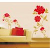 Samolepka na stenu Červené ruže