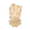 Drevené vyfarbovacie postavičky Avengers a Groot
