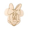 Drevené vyfarbovacie postavičky Mickey a Minnie