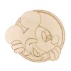 Drevené vyfarbovacie postavičky Mickey a Minnie