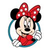 Drevené vyfarbovacie postavičky Mickey a Minnie