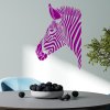 Samolepka Hlava zebry