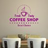 Samolepka Chuť čerstvej kávy