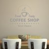 Samolepka Chuť čerstvej kávy
