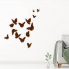 Samolepka Motýliky v tvare srdca
