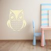 Samolepka Roztomilá sova