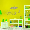 Samolepka Veselé detské autíčko