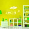 Samolepka Veselé detské autíčko
